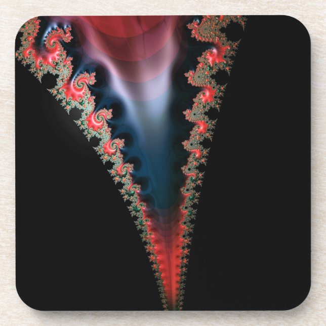 Mandelbrot Zip Porta copos (Frente)