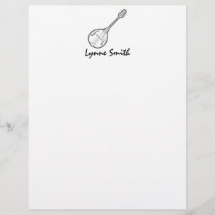 Mandolin "Drawing" Personalizado