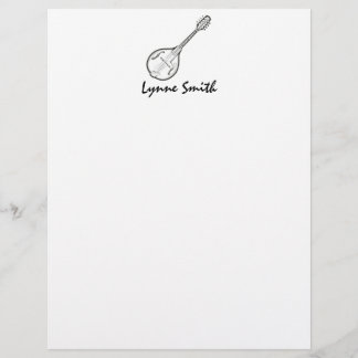 Mandolin "Drawing" Personalizado