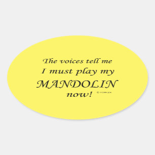 Mandolin Voices diz que deve jogar adesivo Oval