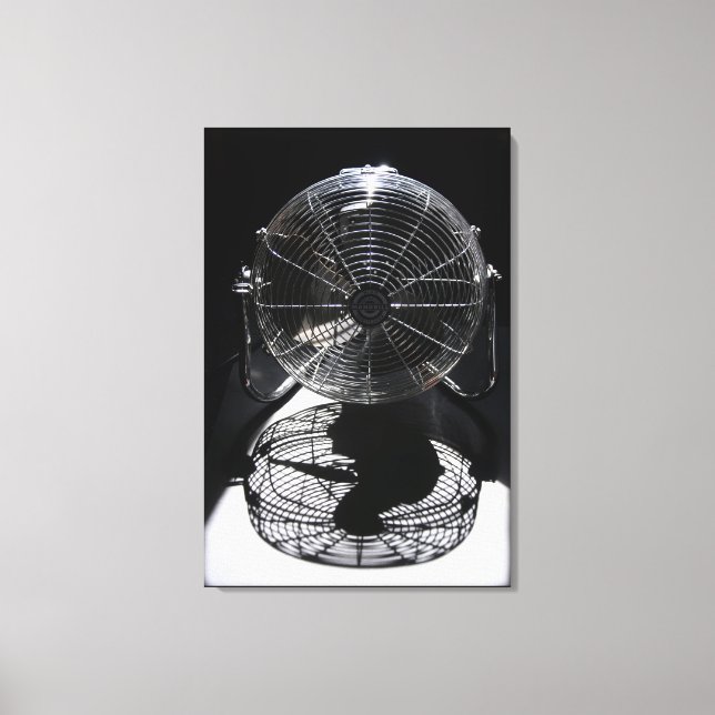 Mandrill Fan BW Still Life Fotografia Canvas (Frente)