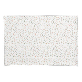 Mandy Confetti Watercolor Dots Pillowcase