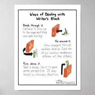 Maneiras de lidar com o Impressão de bloqueio do e