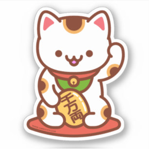 MANEKI-NEKO - Adesivo de Gatos Sortudos