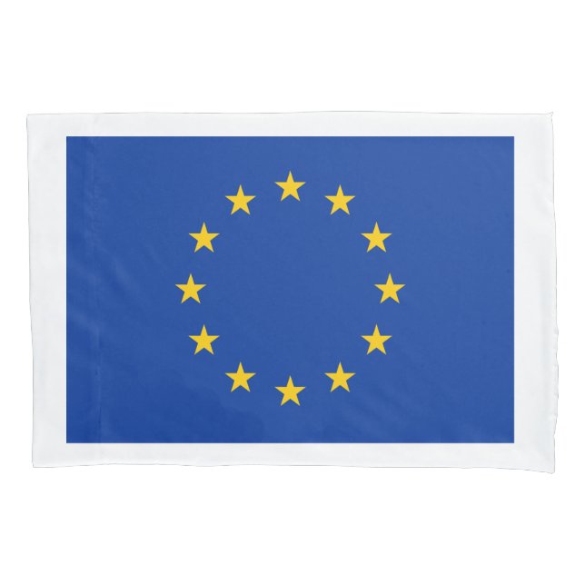Manga de estante de bandeira da União Europeia par (Frente)