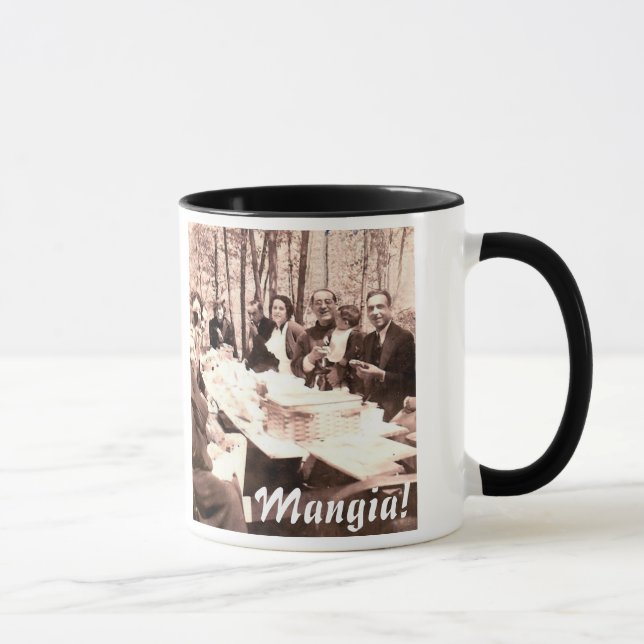 Mangia! Caneca (Direita)