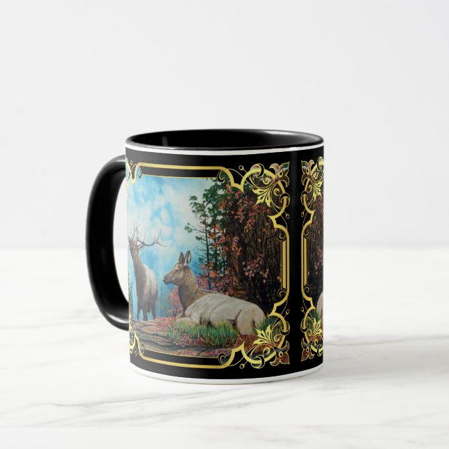 Mangueiras, touros e vacas na caneca da floresta d (Frente Esquerda)