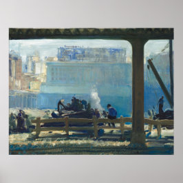 Manhã Azul - George Bellows Fine Art Poster