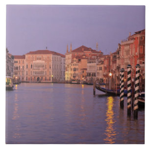 manhã cedo Grand Canal Tour, Veneza, Itália