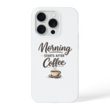 Manhã Começa Depois do Café - Café Minimalista