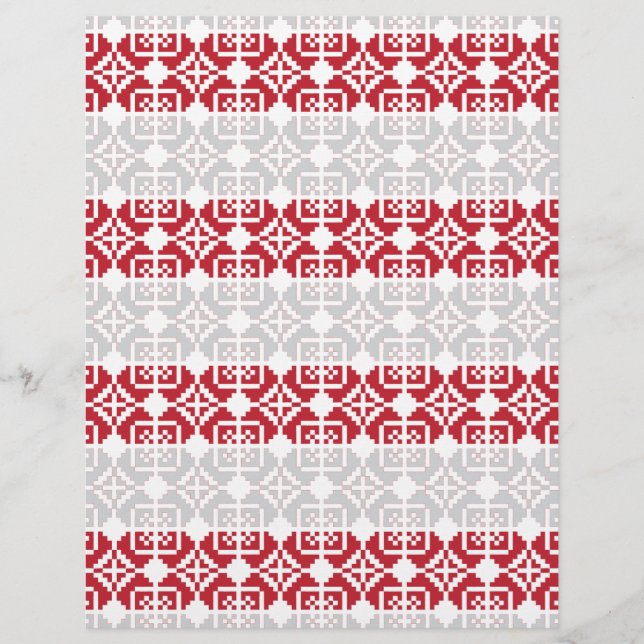 Manhã da Letónia - Padrão geométrico II do SUN (Frente)