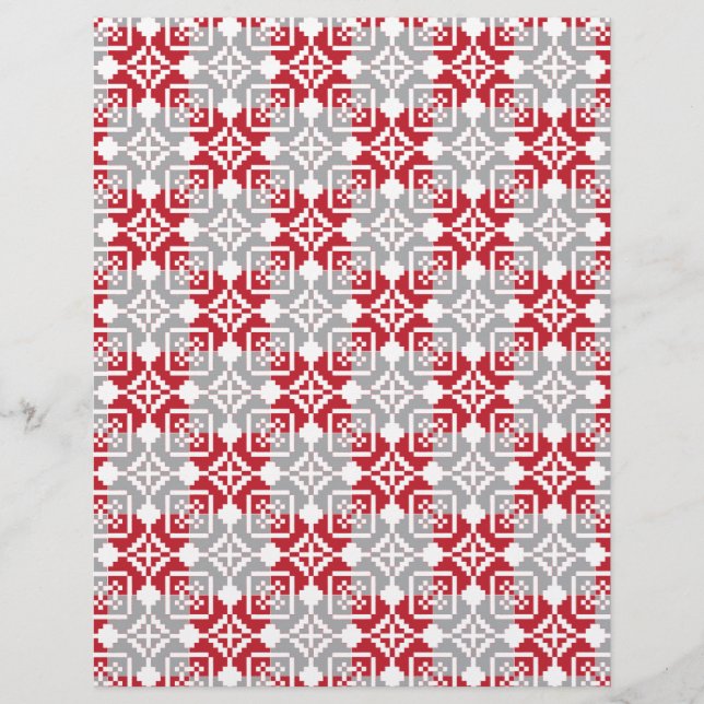 Manhã da Letónia - Padrão geométrico III do SUN (Frente)