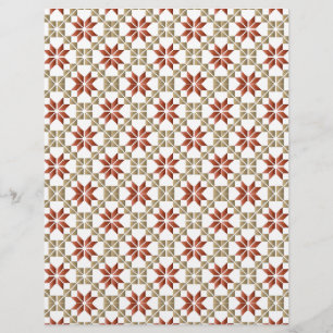 Manhã da Letónia - SN - padrão geométrico IX