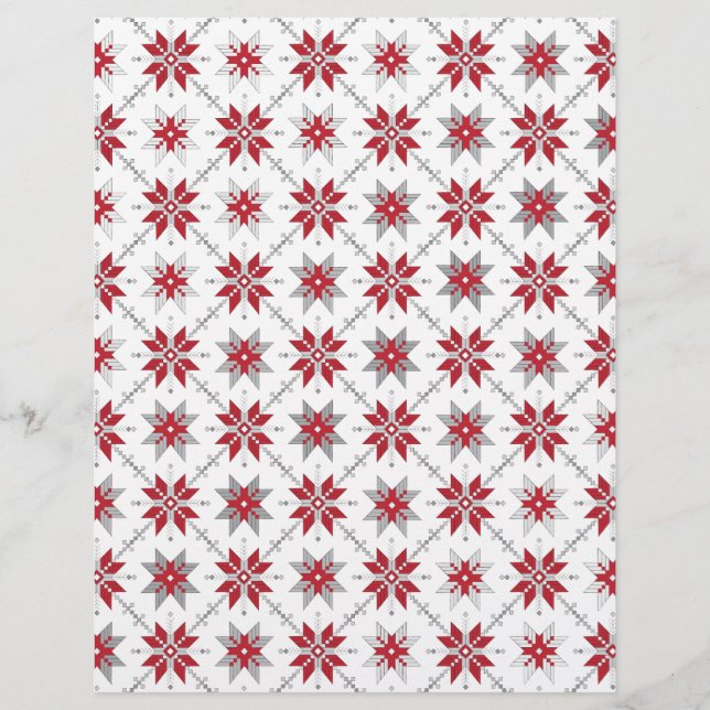 Manhã da Letónia - SN - padrão geométrico V (Frente)