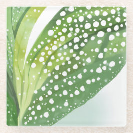 Manhã Dew Green Folha