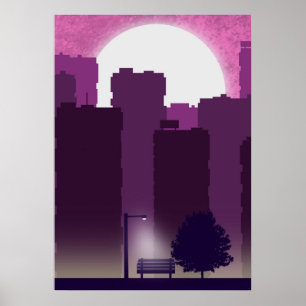 Manhã na Poster da cidade