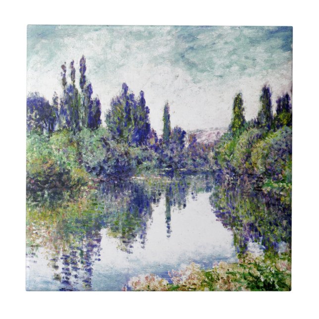 Manhã no Seine, perto de Vetheuil - Claude Monet (Frente)