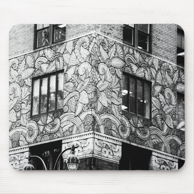 Manhattan Art Deco leafe frieze mousepad (Frente)
