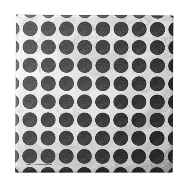 Manhole Cobrir Black Marble (Frente)