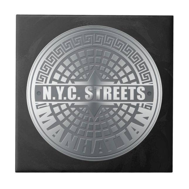 Manhole Cobrir Manhattan (Frente)