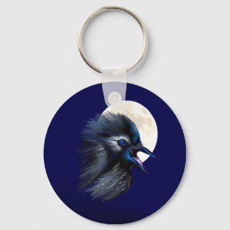 Manic Raven com Moon Chaveiro