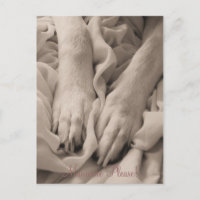 Manicure por favor ~ Cartão postal