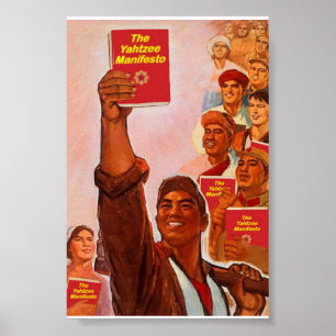 Manifesto Yahtzee Poster