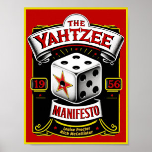 Manifesto Yahtzee Poster