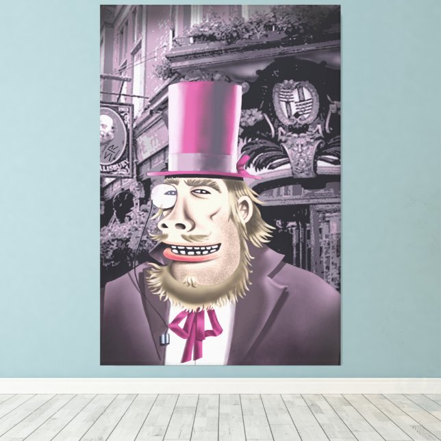 Manipulando com impressão de tela Hyde (Insitu(piso de madeira))