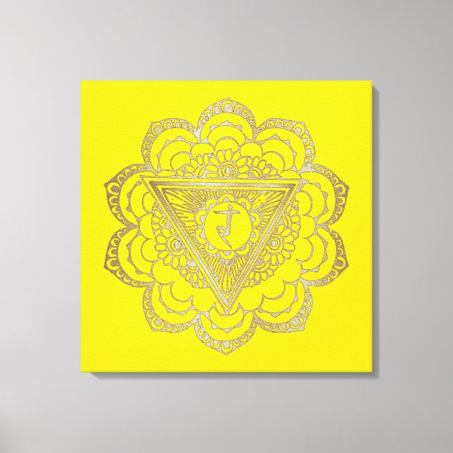 Manipura Chakras - Canvas (Frente)