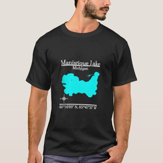 Manistique Lake Michigan Tank Top (Frente)