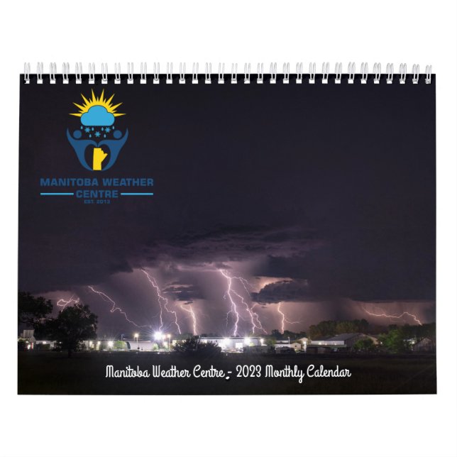 Manitoba Centro Climático 2023 Calendário (Capa)