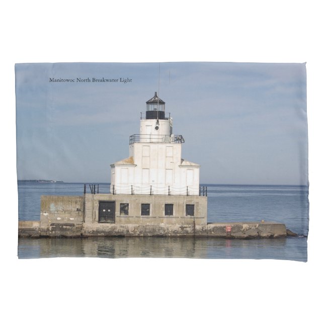 Manitowoc travesseiro de Luz do Mar do Norte (Frente)