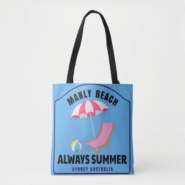 Manly Beach Tote Bag (Frente)