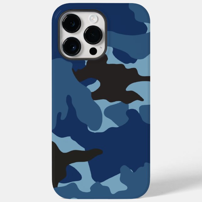 Manly Blue Camo - Padrão de Camuflagem Militar Dif (Verso)