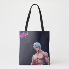 Manly in Anime Tote Bag