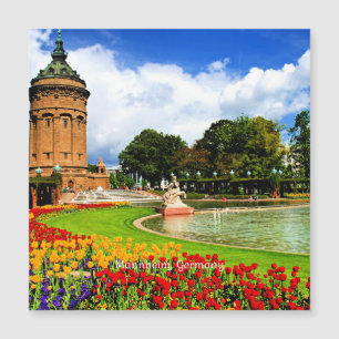 Mannheim, Alemanha, bela fotografia paisagística