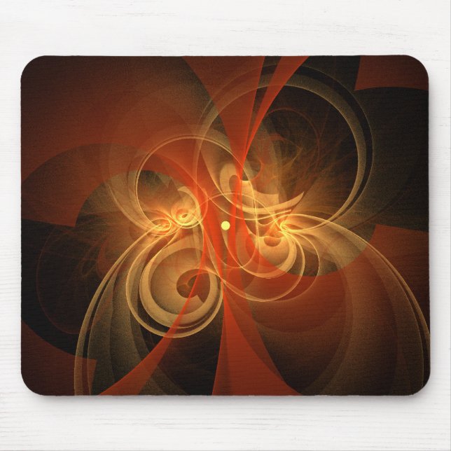 Manning Magic Abstrato Art Mousepad (Frente)