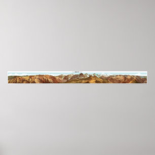 MANNLICHEN Swiss Alps Panorama 360° Poster