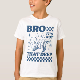 Mano, não é aquela camiseta profunda - apenas as v