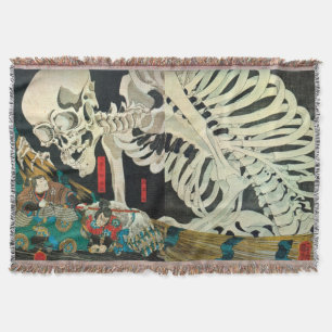 Manta 相馬の古内裏, esqueleto do 国芳 manipulado