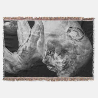 Manta A cobertura do lance do pensador