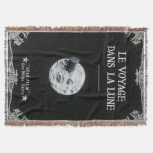 Manta A Trip to Moon Retro Movie Poster French