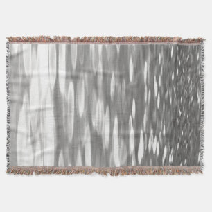 Manta Abstrato nº 3: Agulhador de cinza prateada