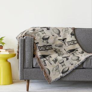 Manta Aeronave Vintage ID913