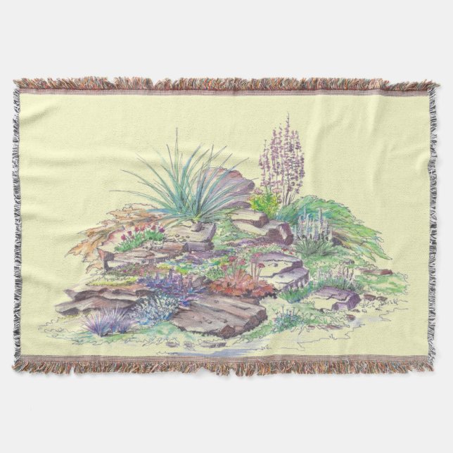 Manta Ajardinar alpino do jardim (Frente)