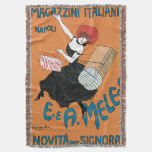 Manta Arte Antiga Arte Nova Magazzini Italiani por Capie