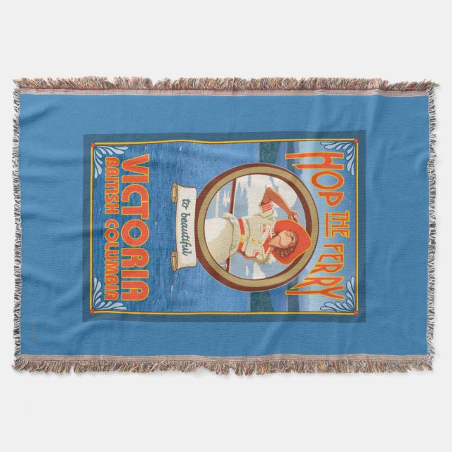 Manta Balsa da equitação da mulher - Victoria, BC Canadá (Frente)