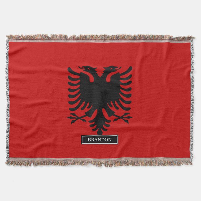 Manta Bandeira de Albânia (Frente)