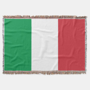 Manta Bandeira italiana tricolore tecido da cobertura  